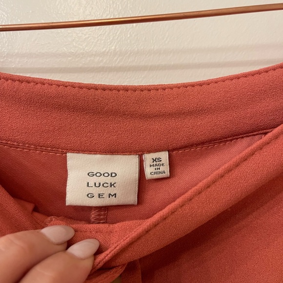 Nordstroms Good Luck Gem cropped pants size small - Picture 3 of 4